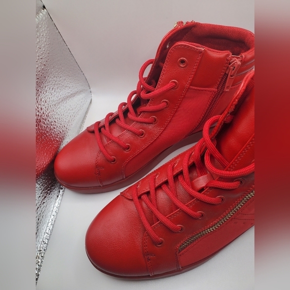 Womens Call it Spring red high top Sneakers size 7 - Picture 4 of 16
